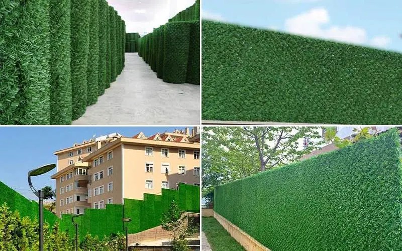 panel çit çim çit fence artificial-grass-fence-HL Metal Demir Çelik Sanayi