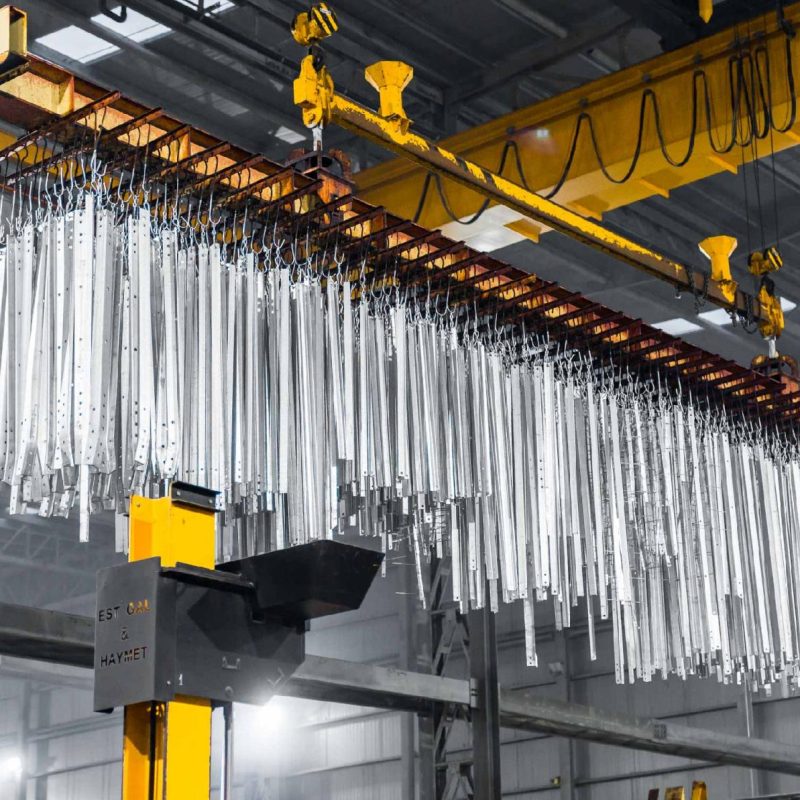 Galvaniz Daldırma Elektro Galvaniz HL Metal Demir Çelik Sanayi