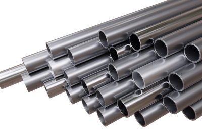 Borular, Steel hollow section beams, circular shape tube isolated on white, HL Metal Demir Çelik Sanayi, Sanayi boruları, galvaniz borular, paslanmaz borular.